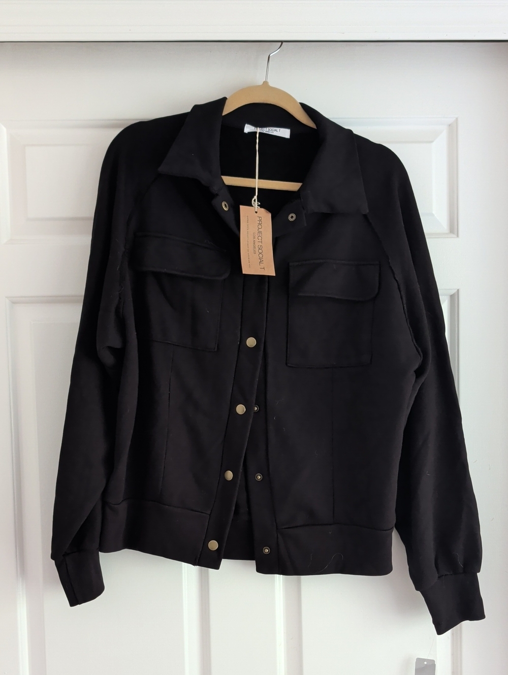 NWT Project Social T Black Jacket